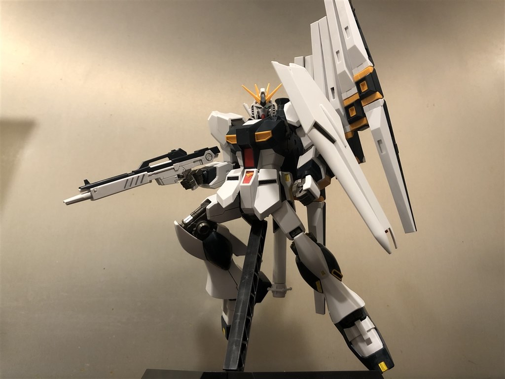 Rgが出た今の目で見ても十分素晴らしい Bandai Hg 1 144 機動戦士ガンダム 逆襲のシャア Nガンダム 東方不在さんのレビュー評価 評判 価格 Com