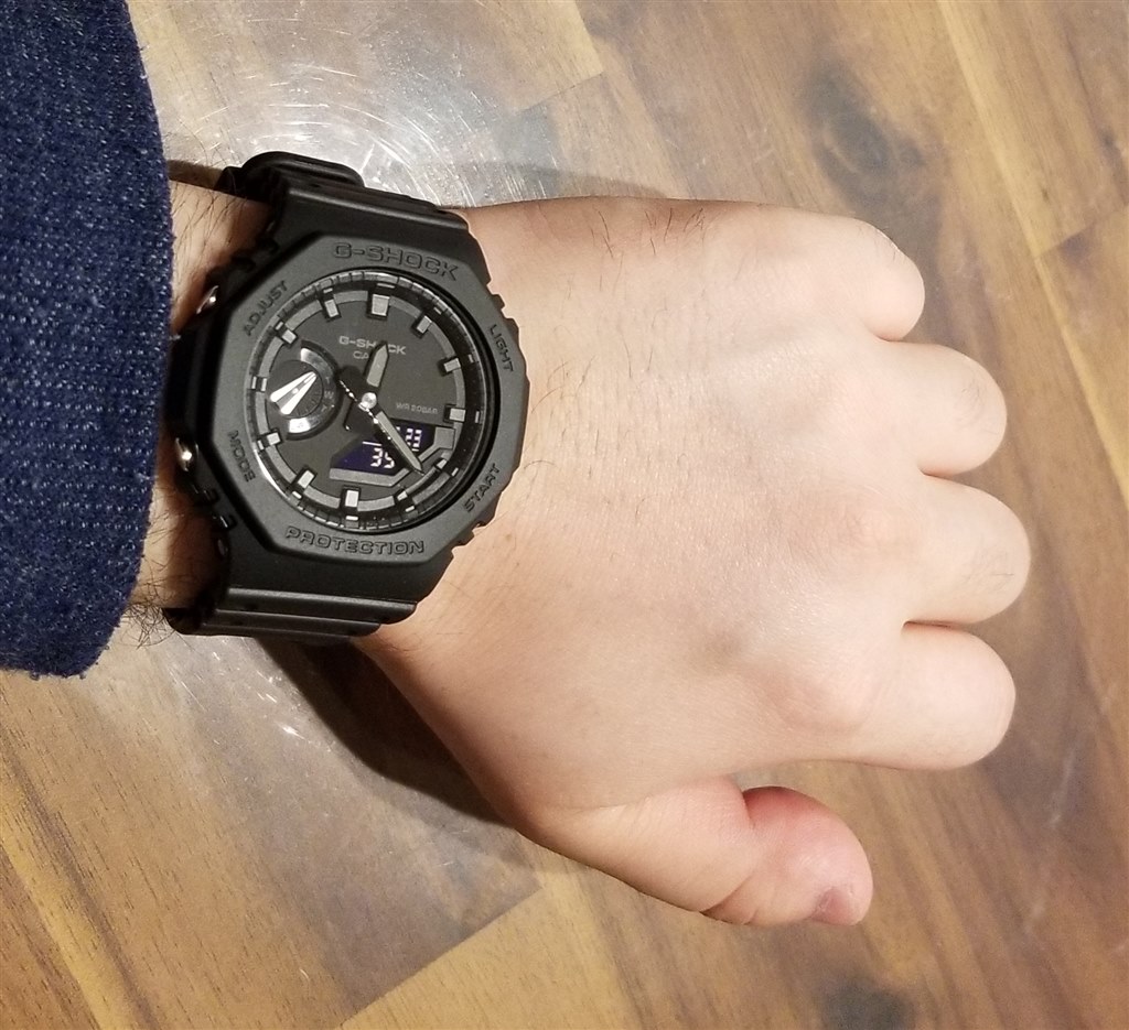 時計CASIO G-SHOCK GA-2100 1A1JF ブラック