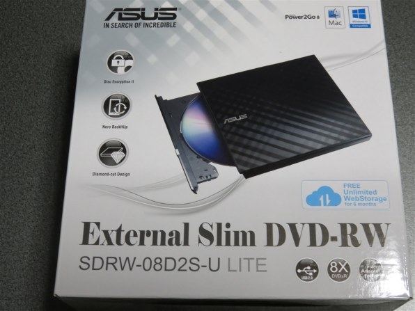 (未使用･未開封品)Asus SDRW-08D2S-U LITE/D Graveur DVD Externe USB 2.0 Blanc Amazon.co.jp: Asus SDRW-08D2S-U LITE/D Graveur DVD Externe