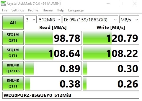 写真や動画編集にも使える静かなHDD』 WESTERN DIGITAL WD20PURZ [2TB