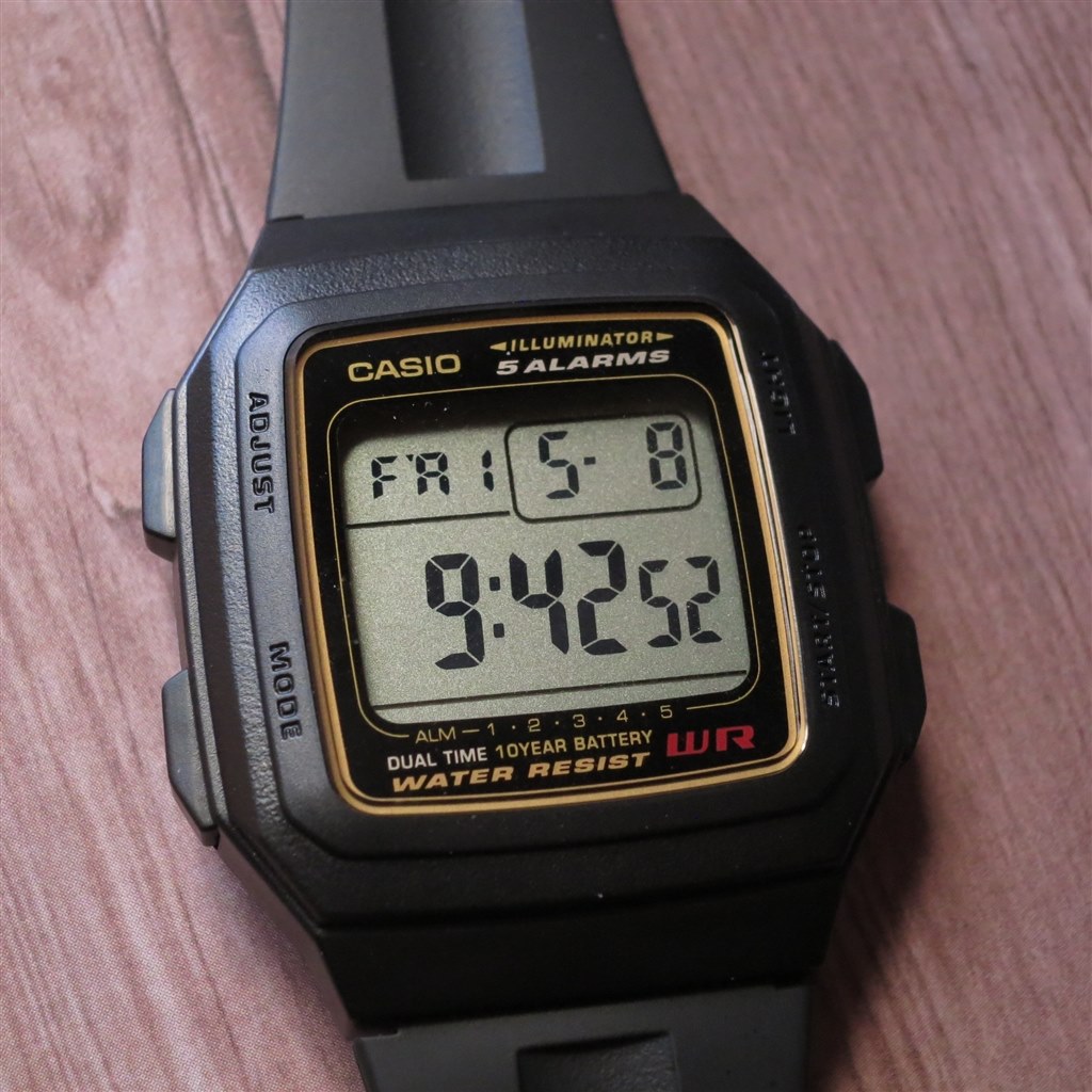 バースデー 記念日 ギフト 贈物 お勧め 通販 CASIO F-201WA 腕時計