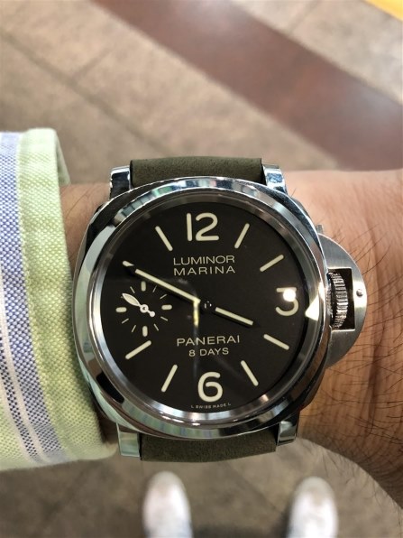 パネライ ルミノール マリーナ 8デイズ PAM00510 美品 - 時計