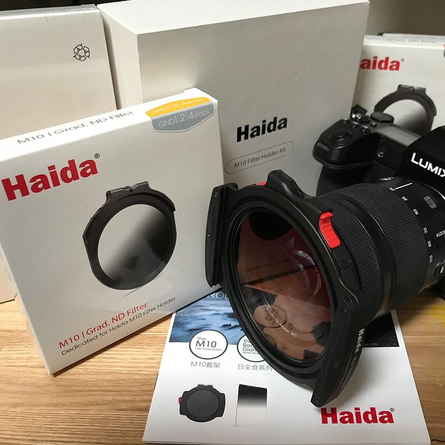 丸形フィルターの装着がメチャクチャ簡単です！』 Haida M10