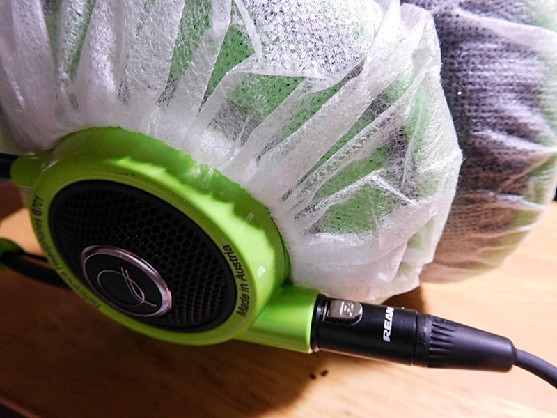 希少品】AKG Q701GRN GREEN オーストリア製AKG - ヘッドフォン