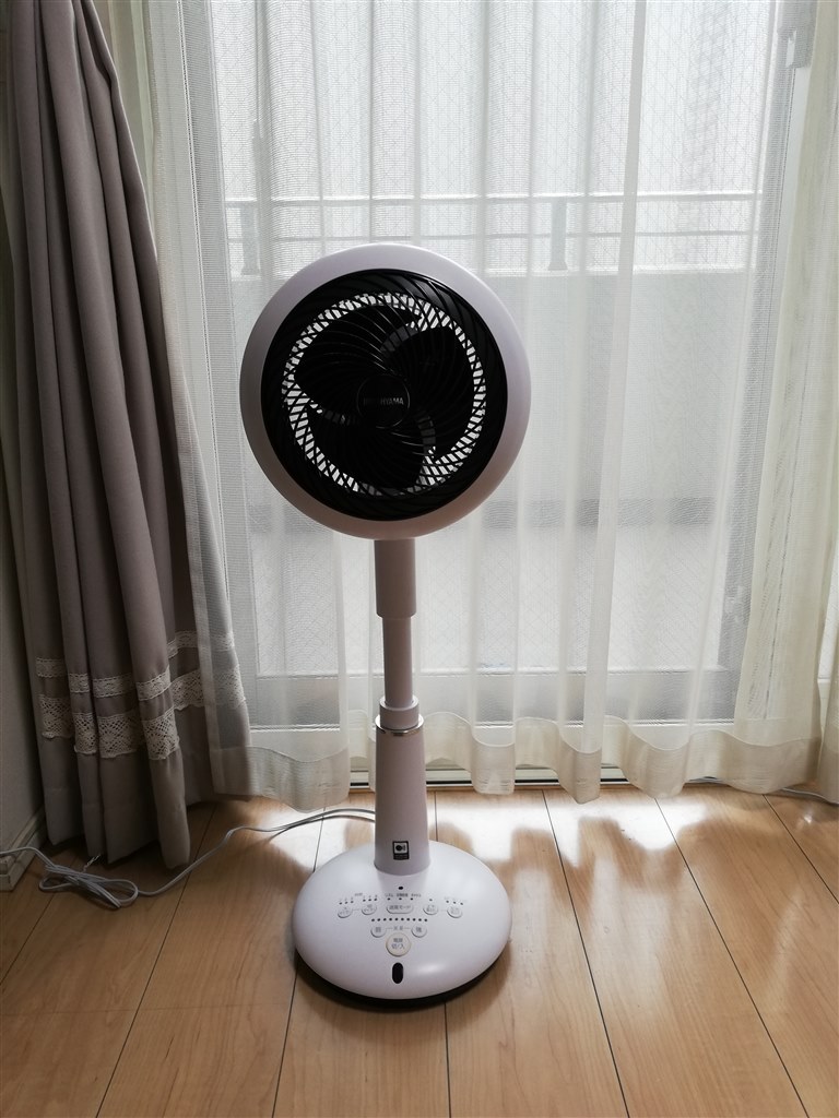 サーキュレーター 扇風機 アイリスオーヤマ KSF-DCV151T 音声操作式 アイリスオーヤマ、無線LANが不要な「音声操作サーキュレーター