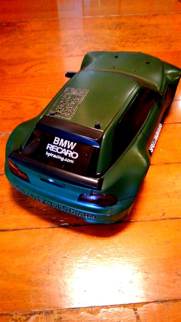 味わい深いです(^^)』タミヤカラースプレー TS20 メタリックグリーン