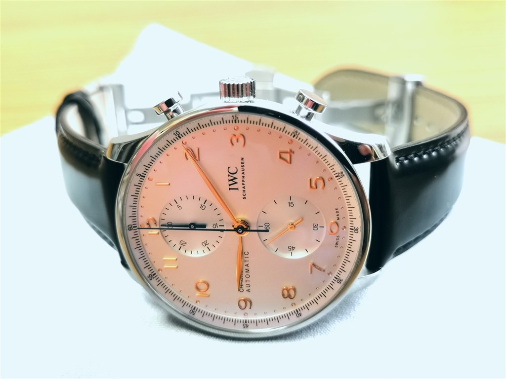 知性と品格を持った美しい時計 Iwc ポルトギーゼ クロノグラフ Iw Norinagao00さんのレビュー評価 評判 価格 Com