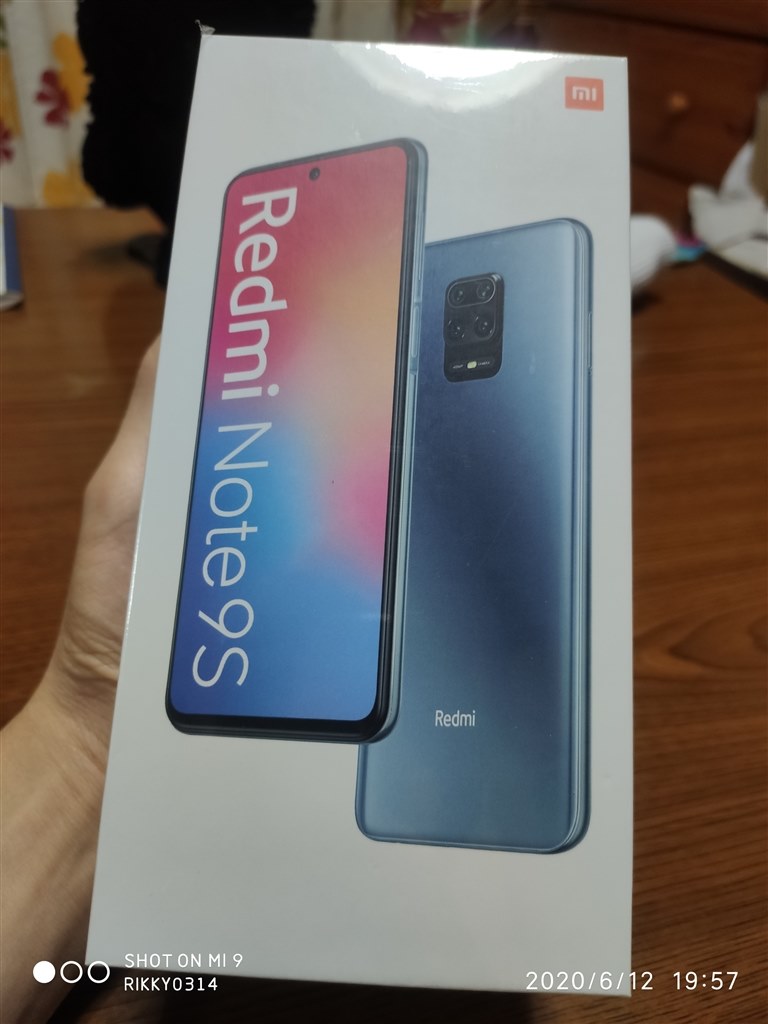 『使い難い所もあるがコスパは最高です』 Xiaomi Redmi Note 9S 64GB SIMフリー [グレイシャーホワイト]  Rikky0314さんのレビュー評価・評判 - 価格.com