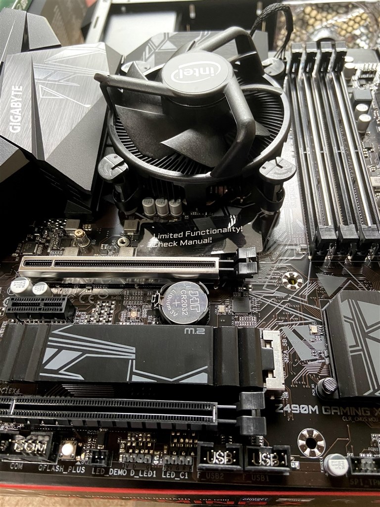 購入、空冷テスト、そして壊れましたwww しかし復活』 インテル