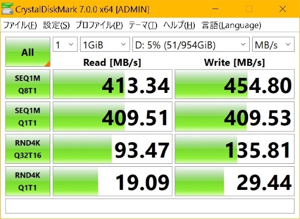ADATA Durable SD700 External ASD700-1TU3-CBK [ブラック]投稿画像 