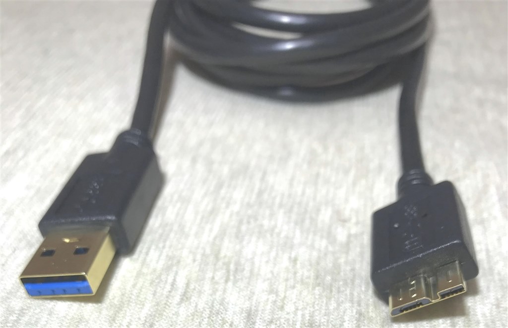 テレビ録画用外付けhddの接続に使用 エレコム Usb3 Ambbk 2m ブラック やぶりん221さんのレビュー評価 評判 価格 Com