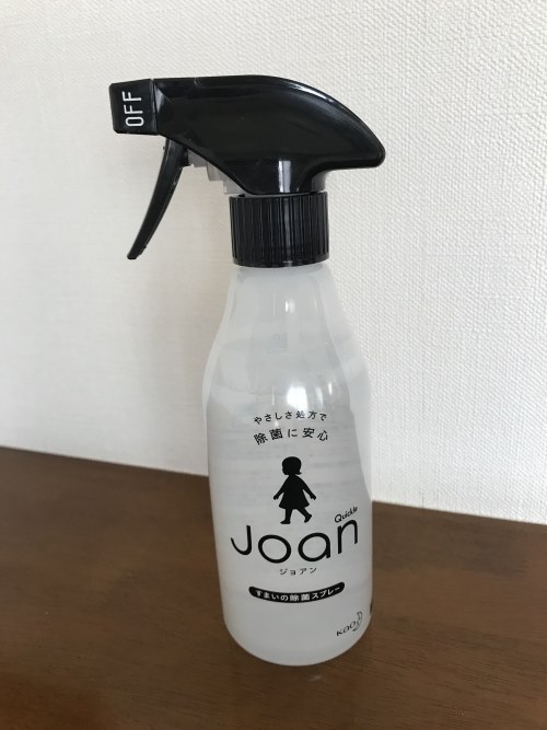 エタノールの刺激が苦手な方に優しい除菌剤 花王 クイックル Joan 除菌スプレー 本体 300ml おそうじペコさんのレビュー評価 評判 価格 Com