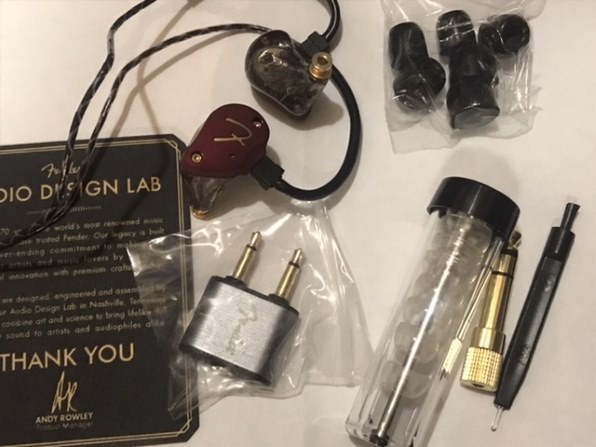 Fender IEM TEN 2 Metallic Red イヤモニ