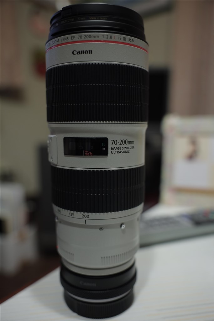 送料無料（沖縄は1000円) Canon EF70-200F2.8L IS Ⅲ USM 白レンズ