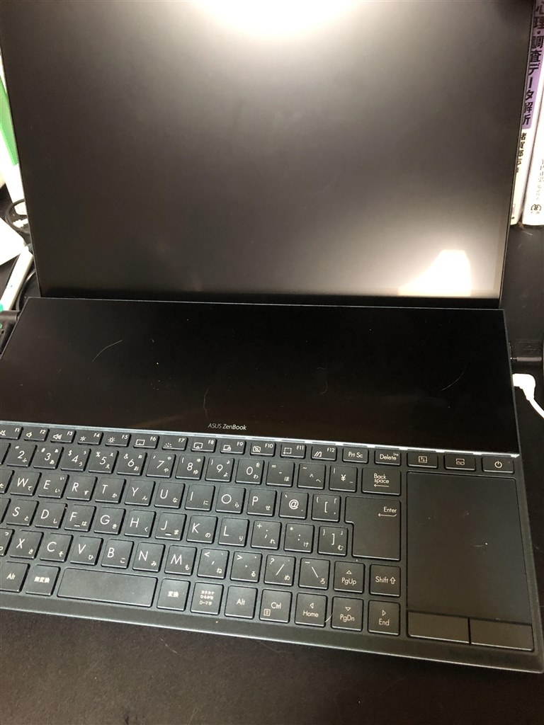 サブディスプレイで転記をしたい人向け Asus Zenbook Duo Ux481fl Ux481fl Hj122t Scramble228さんのレビュー評価 評判 価格 Com