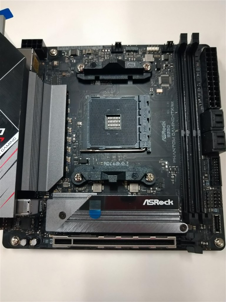 B550 Phantom Gaming-ITX/ax マザーボード - PCパーツ