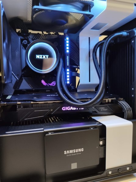 KRAKEN X53とH210iで組むときは注意』 ASUS ROG STRIX Z490-I GAMING