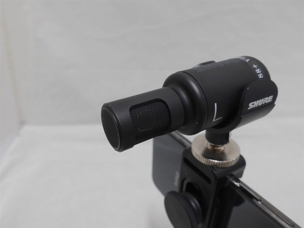 サクッと本格レコーディング!』 SHURE MOTIV MV88+ Video Kit サクッと本格レコーディング!』 SHURE MOTIV MV88+ Video Kit