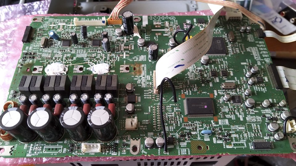 スピーカーケーブルがなかったので魔改造しました(汗)』 SONY HT-FS3