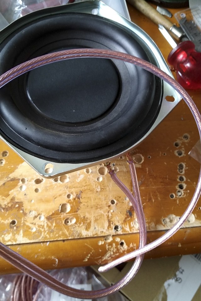 スピーカーケーブルがなかったので魔改造しました(汗)』 SONY HT-FS3