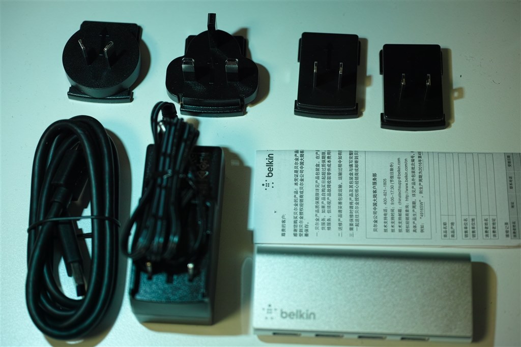 BELKIN 4ポート USB3.0ハブ F4U073QE 返品種別A