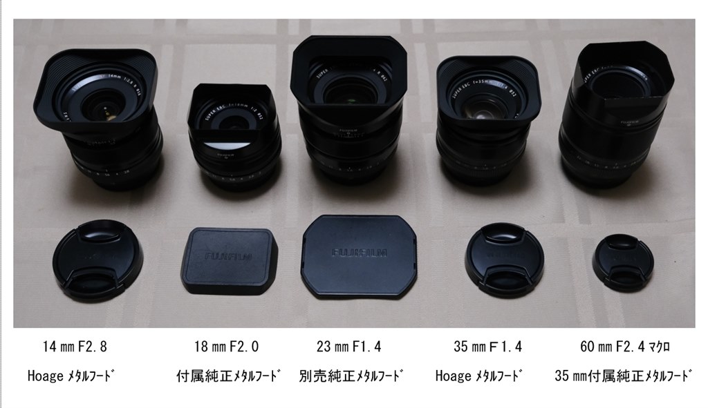 新品 フジ XF 35ｍｍ F1.4 R 1年保証 メタルフード カメラ店購入
