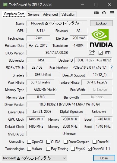Amazon.com: MSI Gaming GeForce GTX 1650 128-Bit HDMI/DP/DVI