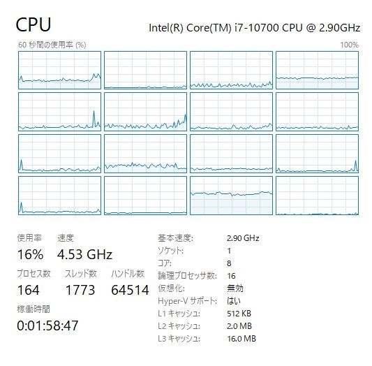 インテル Core i7 10700 BOX投稿画像・動画 (レビュー) - 価格.com