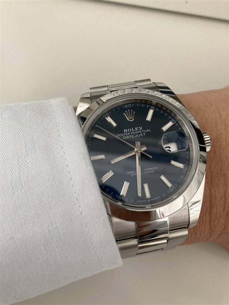 デイトジャスト41を購入しました』 ロレックス デイトジャスト 126300