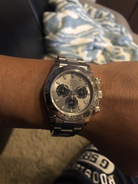 なっぷ 価格.com - 『装着画像』ロレックス コスモグラフ デイトナ 116509