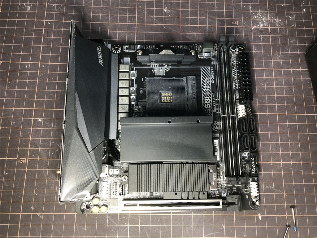 Renoir系APUのお供に! Matisse系のCPUとも当然いい感じに!』 GIGABYTE B550I AORUS PRO AX  [Rev.1.0] Serionさんのレビュー評価・評判 - 価格.com