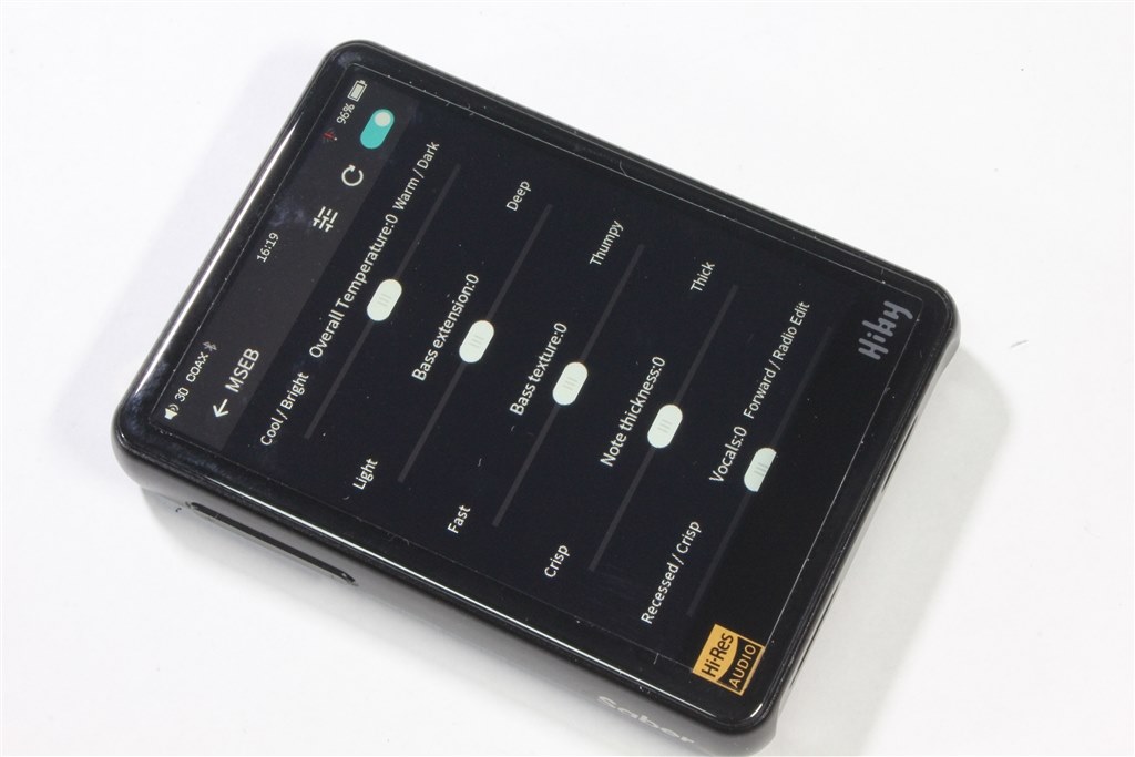 R3Proと音色傾向が異なってる点が興味深い』 HiBy Music HiBy R3Pro