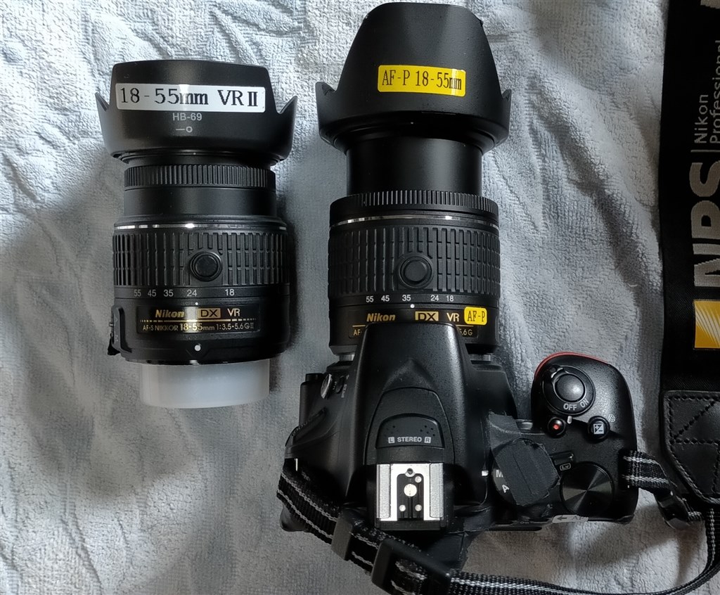 【新品】Nikon AF-P DX 18-55mm×2