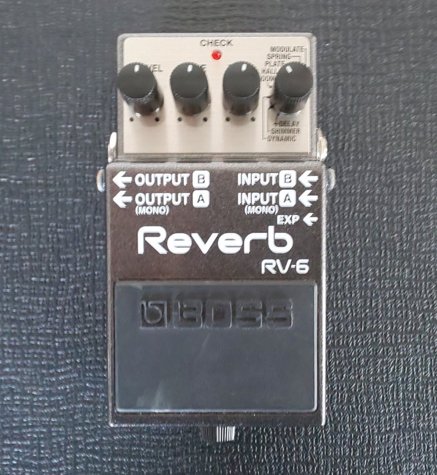 多くのシーンに適合する定番リバーブ』 BOSS Reverb RV-6 K(きになる 