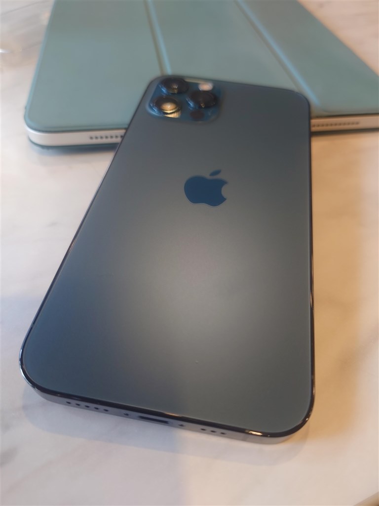 タイムセール商品 iPhone (背面割れ) 128GB maxパシフィックブルー pro 12 スマートフォン本体