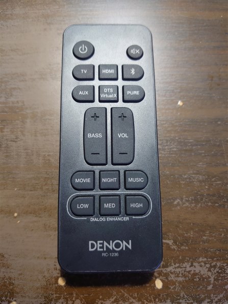 DENON DHT-S216 2021年式　 リモコン付属 Amazon.com: Replacement Remote Control for Denon DHT-S517