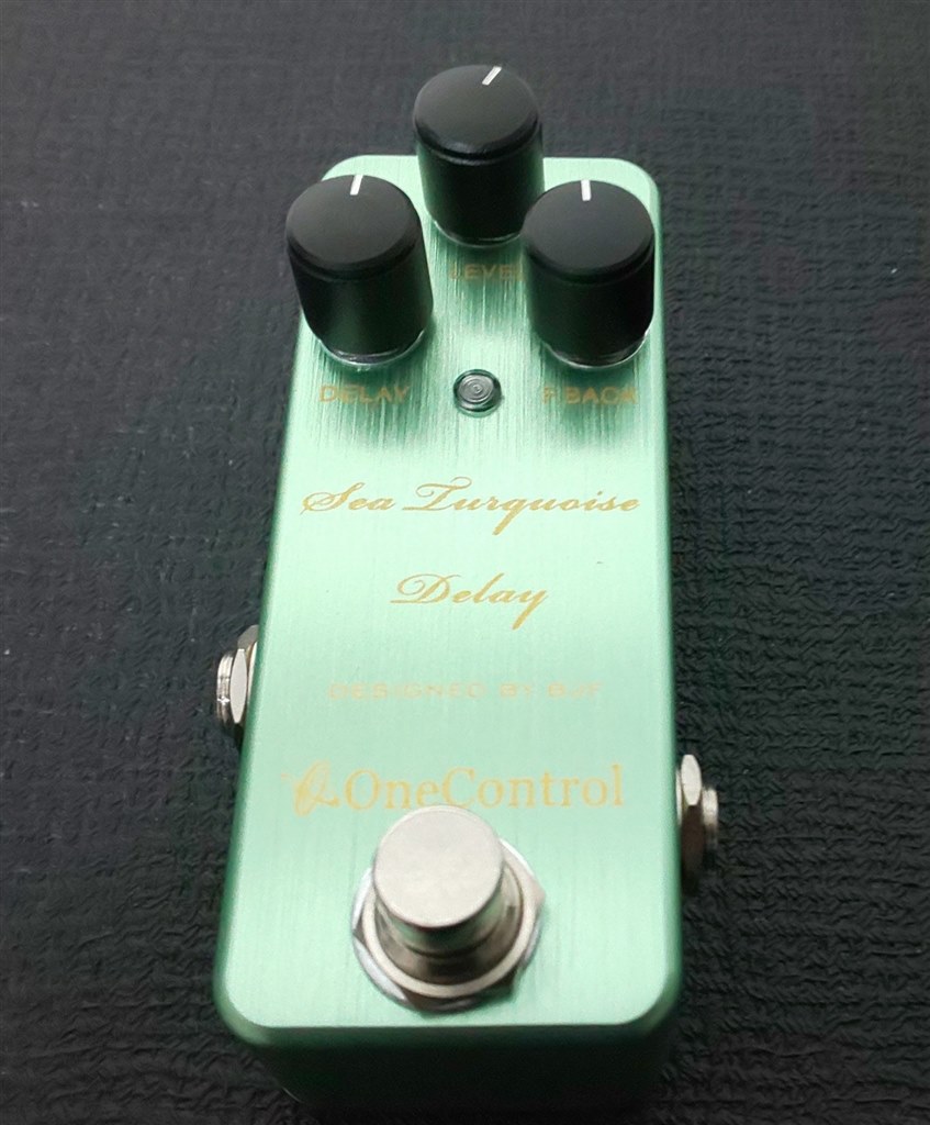 クリアなのに柔らかいディレイ』 One Control Sea Turquoise Delay K