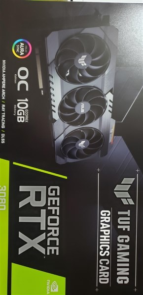 ASUS TUF-RTX3080-O10G-GAMING [PCIExp 10GB] レビュー評価・評判