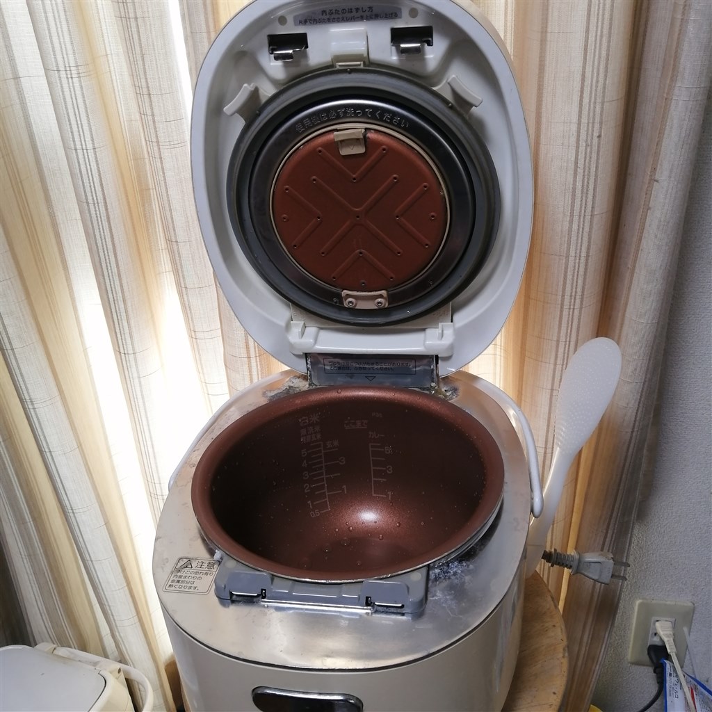 SANYOの炊飯器１２年間ありがとう』 三洋電機 匠純銅 おどり炊き ECJ 