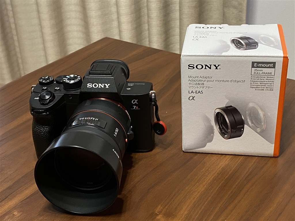 SONYのAマウントユーザーへの配慮に感謝を。』 SONY LA-EA5