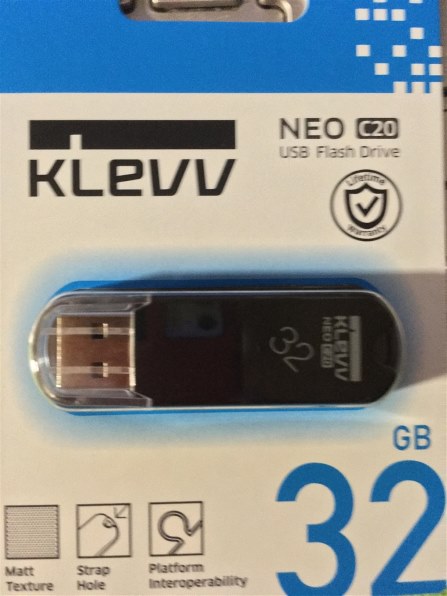 ESSENCORE KLEVV NEO C20 U032GUR2-NB [32GB] 価格比較 - 価格.com