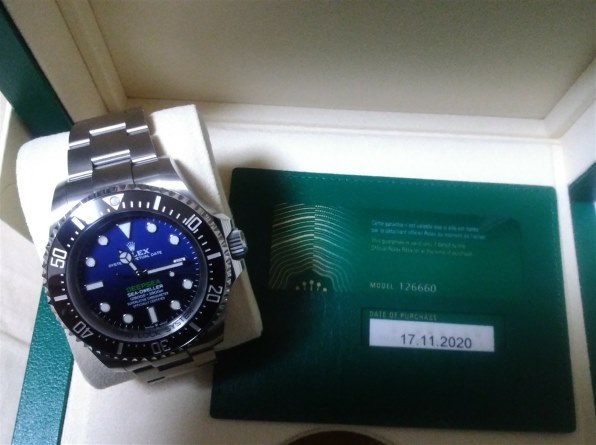 けこ ロレックス シードゥエラー ディープシー 126660 [オイスター