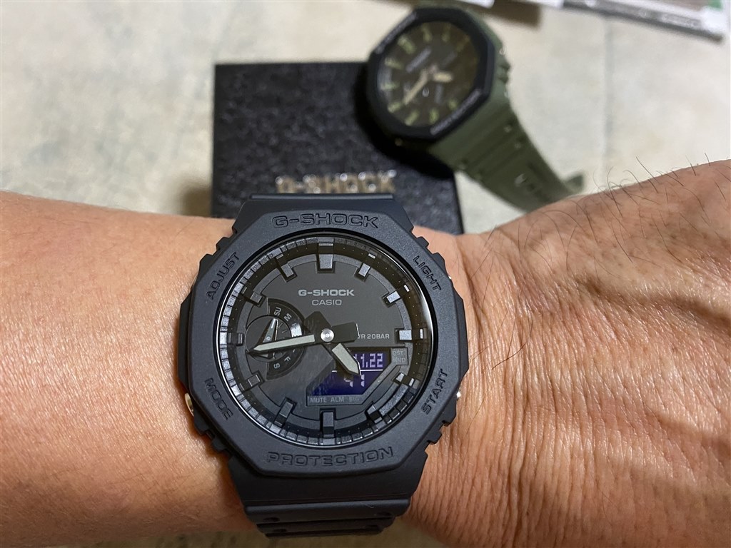 新品 カシオ G-SHOCK GA-2100-1A1JFCASIO - 腕時計(デジタル)