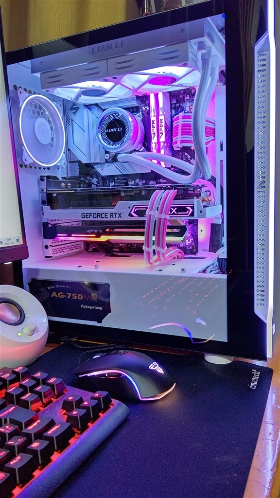 白く光るPC作りたい人にオススメ！』 LIAN LI Galahad AIO 240 RGB