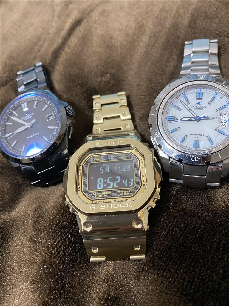 初G-SHOCK！』 カシオ G-SHOCK GMW-B5000GD-9JF つや姫さんのレビュー 