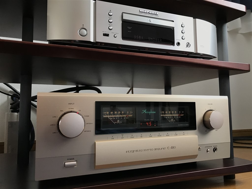 初めてのアキュフェーズ（使用後1年経過）』 Accuphase E-480