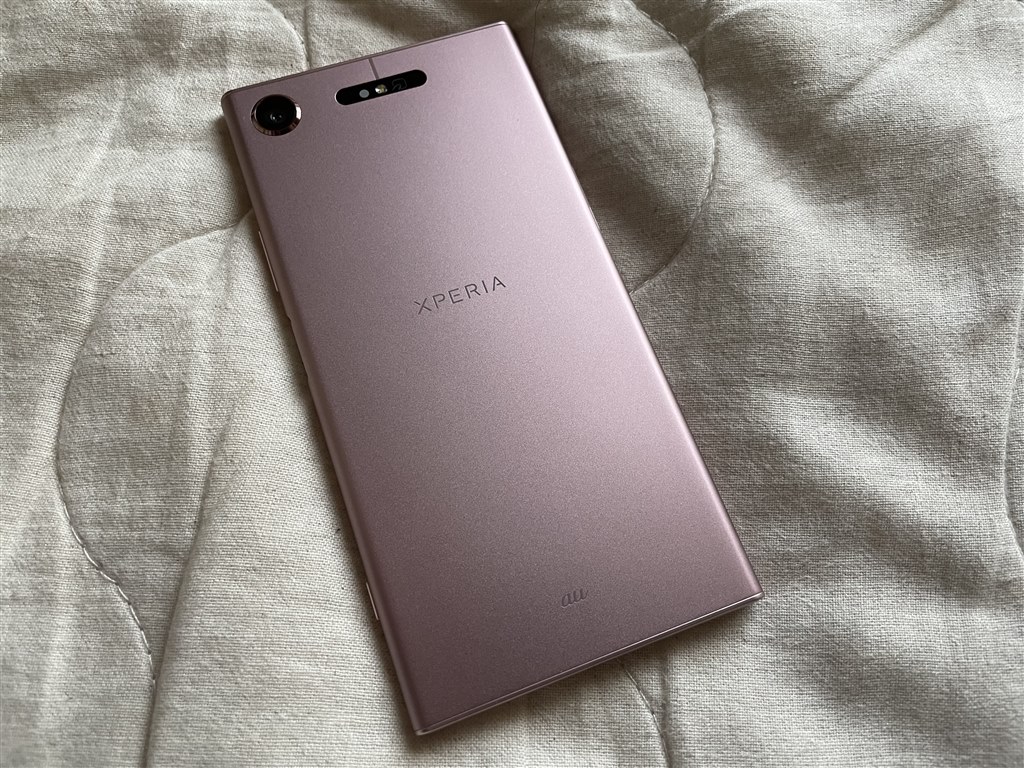 7378423xperia xz1 au SOV36 Venus Pink