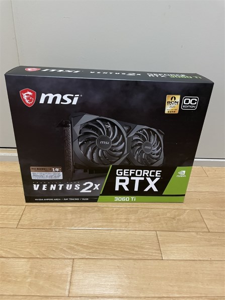 MSI GeForce RTX 3060 Ti VENTUS 2X OC [PCIExp 8GB] 価格比較 - 価格.com