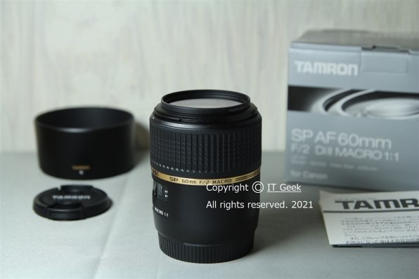 タムロン　60mm f2 G005 Canon efマウント