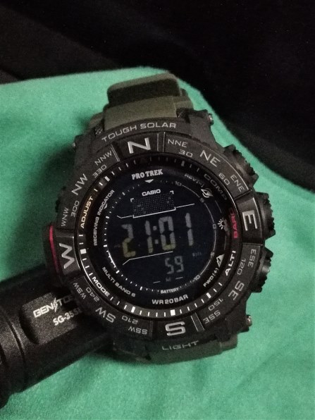 カシオ プロトレック トリプルセンサー タフソーラー PRW-3510Y-8JF